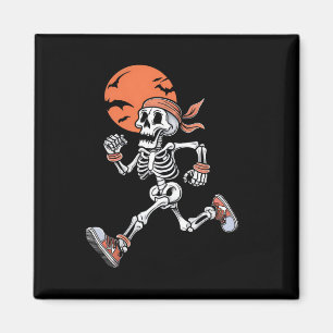 Skeleton Funny Halloween Kostüme Männer Frauen Kin Magnet