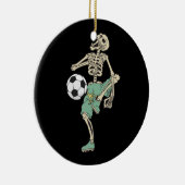 Skeleton Fußball Halloween Kostüme Männer Frauen Keramik Ornament (Rechts)