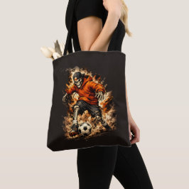 Skeleton-Fußballspieler Streetwear Cartoon – Dyna Tasche