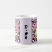 Skeleton Gambler poker mug Kaffeetasse (Mittel)