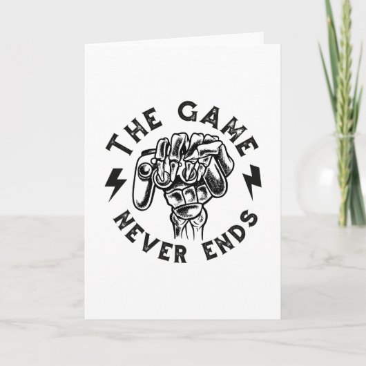 SKELETON GAMING HAND KARTE (Vorderseite)