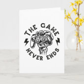 SKELETON GAMING HAND KARTE (Gelbe Blume)