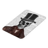 Skeleton Gentleman and Top Hat Magnet (Linke Seite)