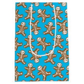 Skeleton Gingerbread Men Mittlere Geschenktüte (Rückseite)