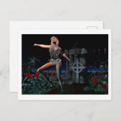 Skeleton Girl Postcard Postkarte (Vorne/Hinten)