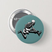 Skeleton Gitarrist springen Button (Vorne & Hinten)