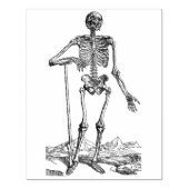 Skeleton Grave Rubber Art Briefmarke Gummistempel (Prägung)