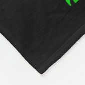 Skeleton Green Rib Käfig Knochen Kostüm Halloween Fleecedecke (Ecke)