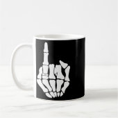 Skeleton Groom Wedding Just Married Spooky Gothic Kaffeetasse (Links)