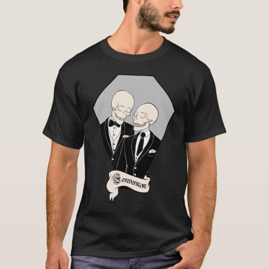 Skeleton Grooms T-Shirt (Vorderseite)
