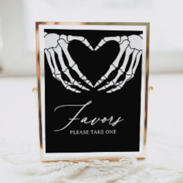 Skeleton Halloween Baby Duwer Favoriten Schild