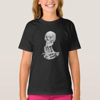 Skeleton Halloween Girl T - Shirt