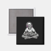 Skeleton Halloween Magnet (Vorderseite/Rückseite)