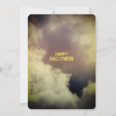 Skeleton Halloween-Party Freaky Night Einladung (Rückseite)