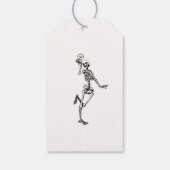 Skeleton-Halloween-Party-Gift-Tags Geschenkanhänger (Rückseite)