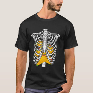 Skeleton Halloween-Party Spooky Kostüm Mexican Ta T-Shirt