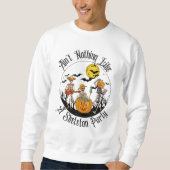 Skeleton Halloween-Party Sweatshirt (Vorderseite)