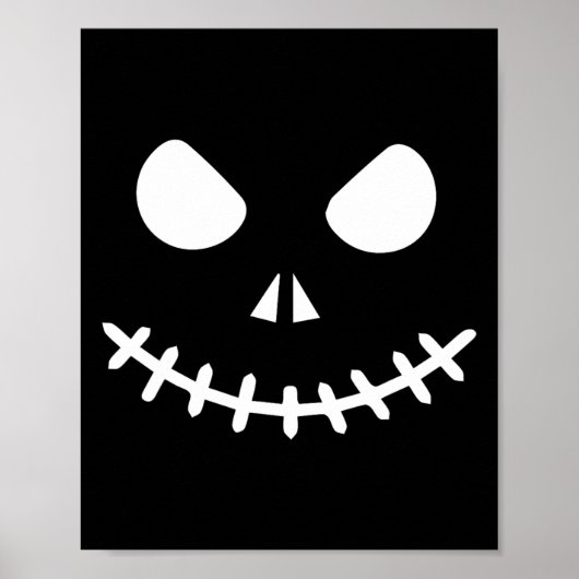 Skeleton Halloween Poster (Vorne)