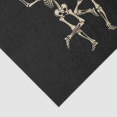 Skeleton Halloween Pumpkin Fall Spooky Jahreszeit Seidenpapier (Ausschnitt)