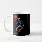 Skeleton Halloween Spooky Dunking Skull-Kostüm Kaffeetasse (Links)