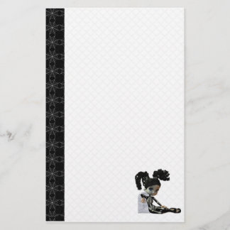 Skeleton Halloween stationär Briefpapier