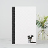Skeleton Halloween stationär Briefpapier (Stehend Vorderseite)