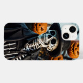 Skeleton Halloween T-Shirt Case-Mate iPhone Hülle (Rückseite (Horizontal))