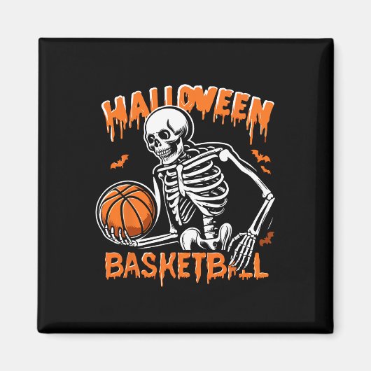 Skeleton Halloween Trick oder Trete Magnet (Vorne)