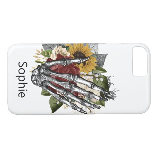 Skeleton Hand Case-Mate iPhone Hülle (Rückseite (Horizontal))