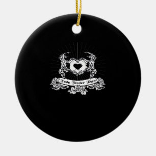 Skeleton Hand Design Classic Keramik Ornament