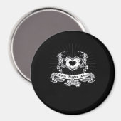 Skeleton Hand Design Classic Magnet (Vorderseite/Rückseite)