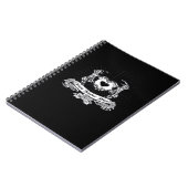 Skeleton Hand Design Classic Notizblock (Linke Seite)