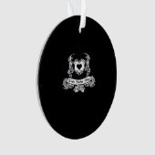 Skeleton Hand Design Classic Ornament (Vorderseite)