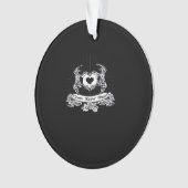 Skeleton Hand Design Classic Ornament (Vorderseite)