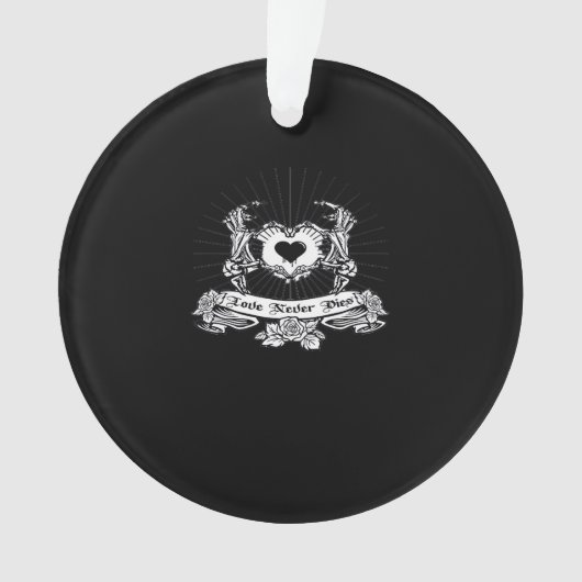 Skeleton Hand Design Classic Ornament (Vorderseite)