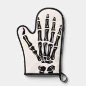 Skeleton Hand Gothic Halloween Kochen Spooky Jahr Ofenhandschuh (Vorderseite)
