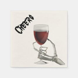 Skeleton Hand Halloween Cocktail Papier Napkins Serviette