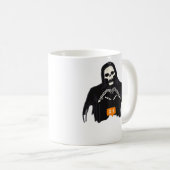 Skeleton Hand Heart Follower Classic Kaffeetasse (VorderseiteRechts)