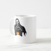 Skeleton Hand Heart Follower Classic Kaffeetasse (Vorderseite Links)