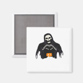 Skeleton Hand Heart Follower Classic Magnet (Vorderseite/Rückseite)