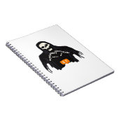 Skeleton Hand Heart Follower Classic Notizblock (Rechte Seite)