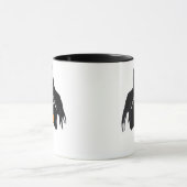 Skeleton Hand Heart Follower Classic Tasse (Zentrum)