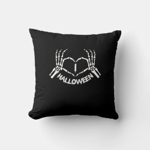 Skeleton Hand Heart Lazy Halloween Kostüm Funny Kissen