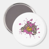 Skeleton Hand Heart Show Classic Magnet (Vorderseite/Rückseite)