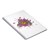 Skeleton Hand Heart Show Classic Notizblock (Rechte Seite)