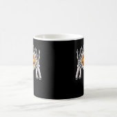 Skeleton Hand Heart Sign Bone Kostüm Kaffeetasse (Mittel)