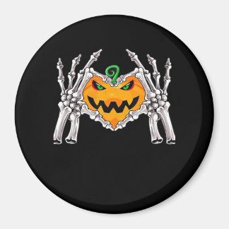 Skeleton Hand Heart Sign Bone Kostüm Magnet