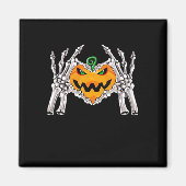 Skeleton Hand Heart Sign Bone Kostüm Magnet (Vorne)