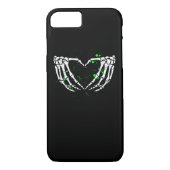 Skeleton Hand Heart Sign Costume Halloween Case-Mate iPhone Hülle (Rückseite)