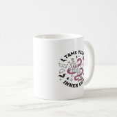 Skeleton Hand Herzmachen Kaffeetasse (VorderseiteRechts)
